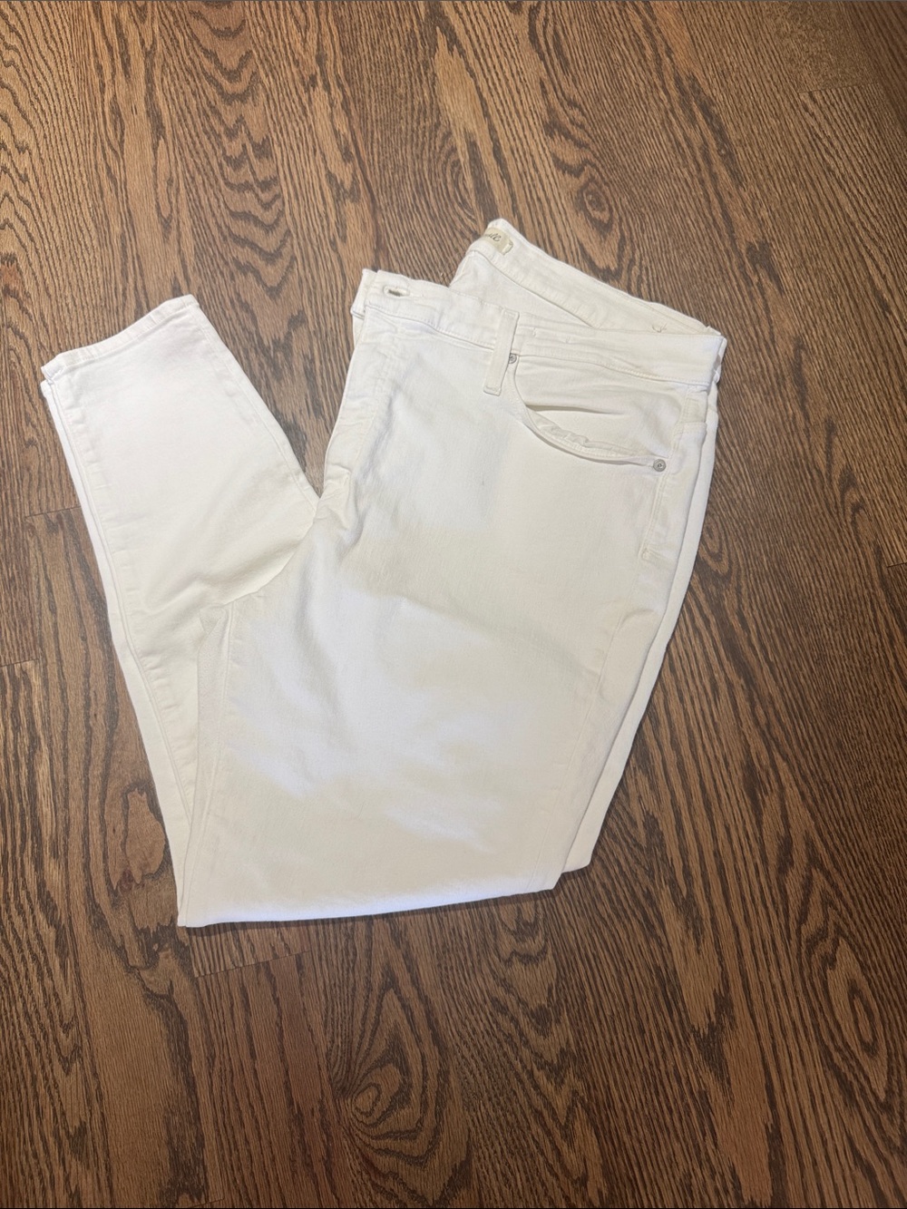 Madewell Skinny Jeans in White
